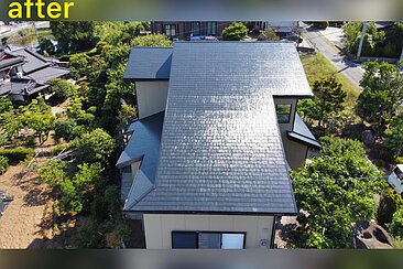 B様邸　屋根