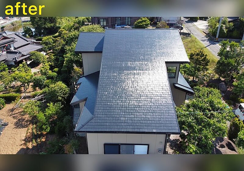 B様邸　屋根のイメージ