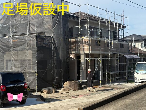 足場仮設工事　【屋根・外壁塗装は光洋へ】の画像